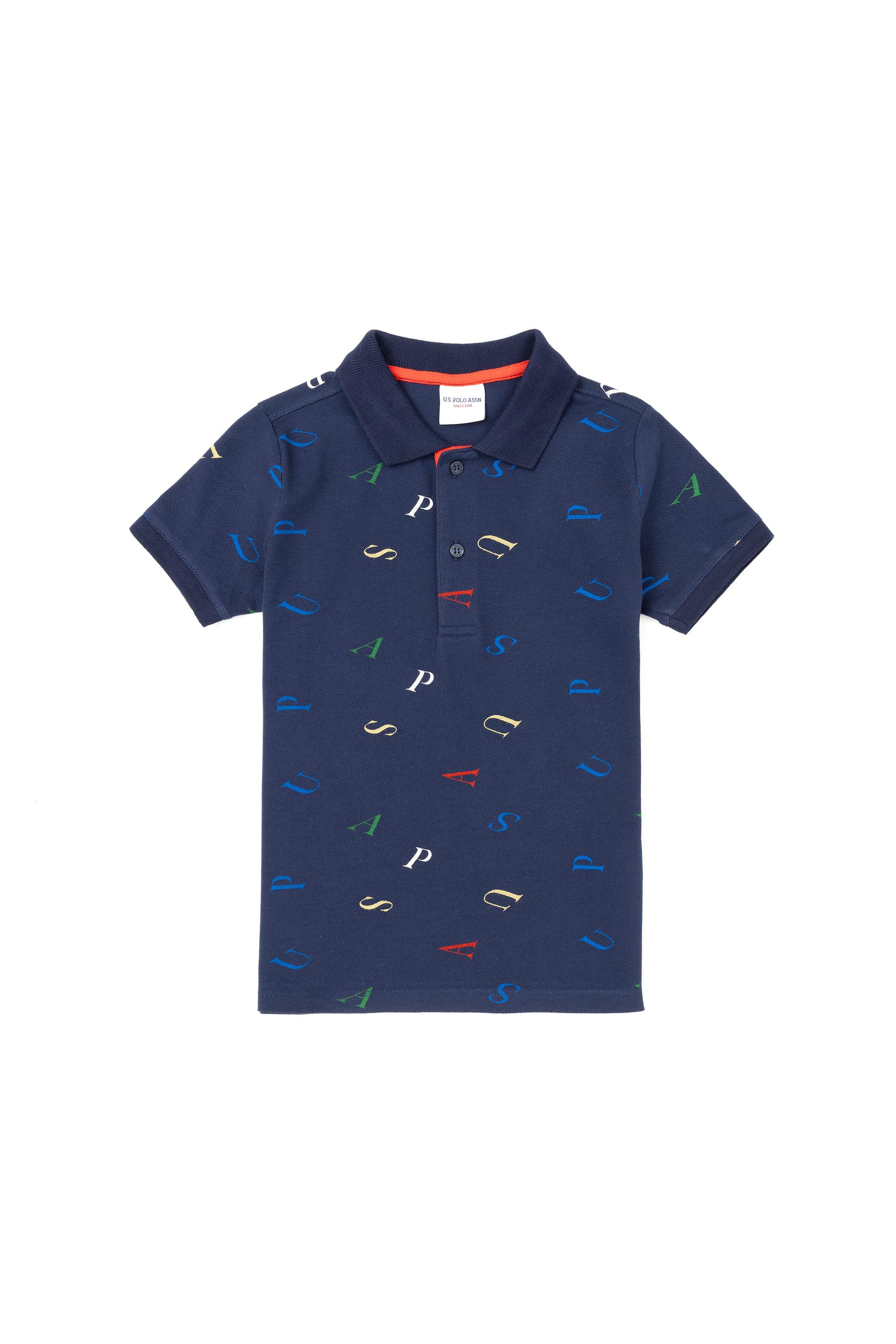 Erkek Çocuk Lacivert Polo Yaka Tişört