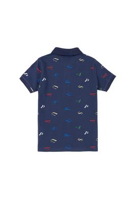 Erkek Çocuk Lacivert Polo Yaka Tişört - 50284909001