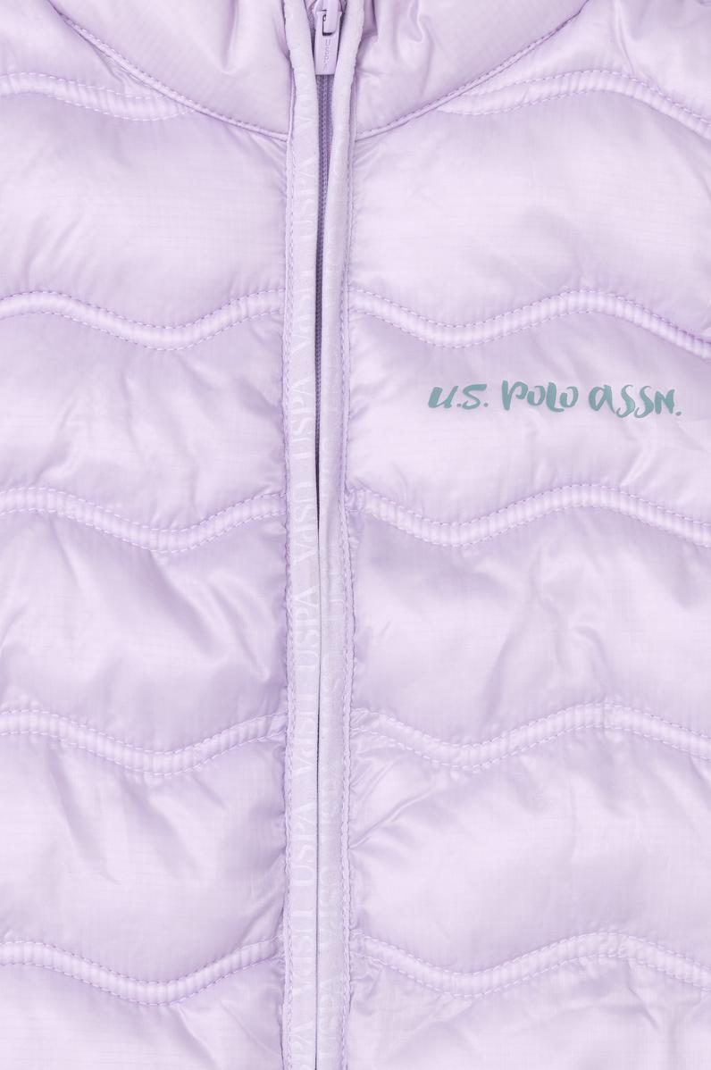 Kız Çocuk Lila Yelek