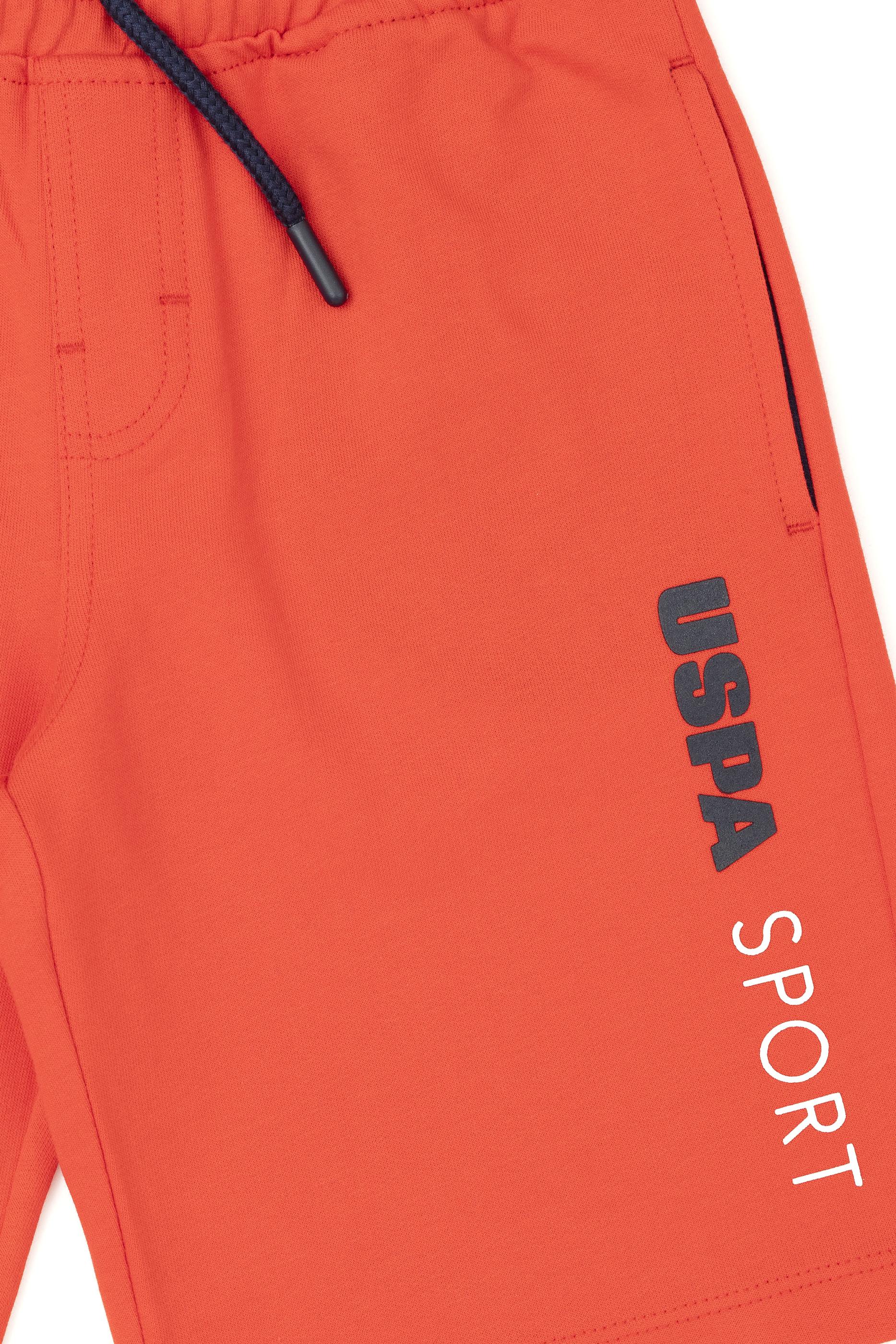 Erkek Çocuk Kırmızı Örme Şort