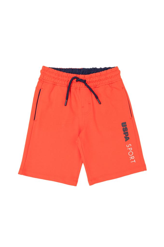 Erkek Çocuk Kırmızı Örme Şort