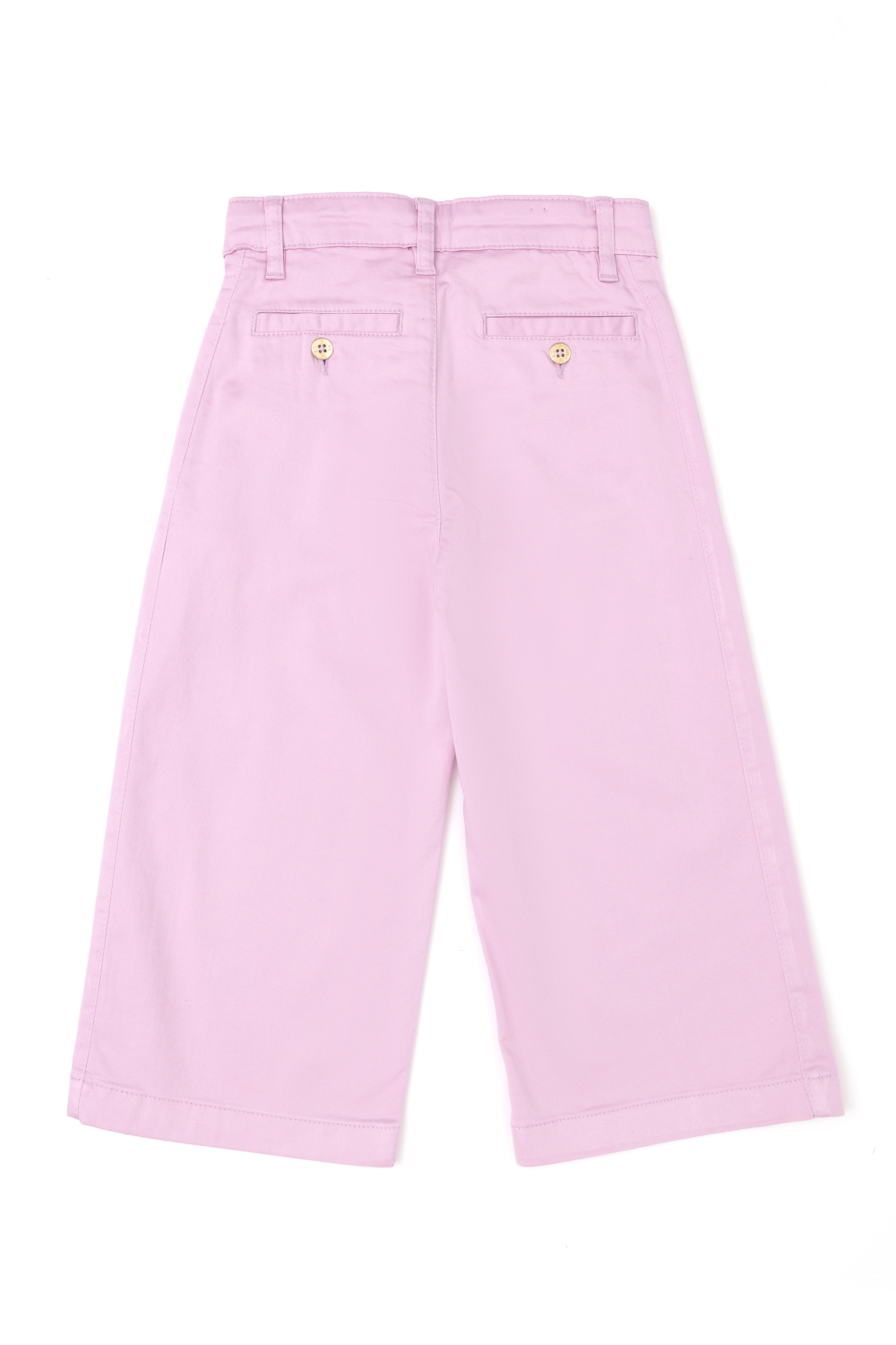Kız Çocuk Pembe Kanvas Pantolon