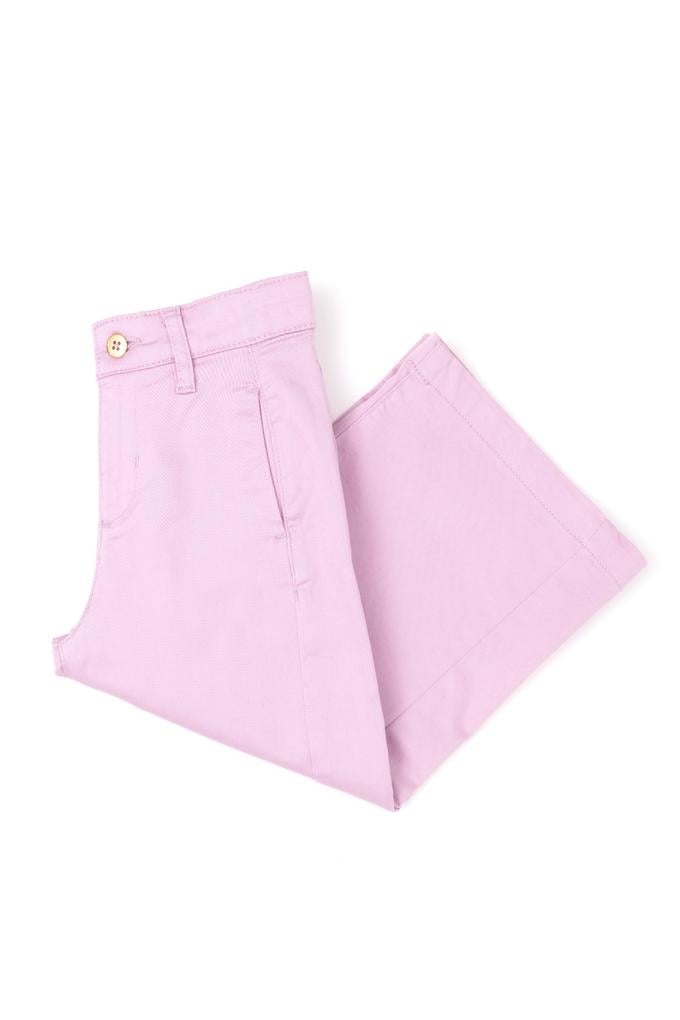 Kız Çocuk Pembe Kanvas Pantolon