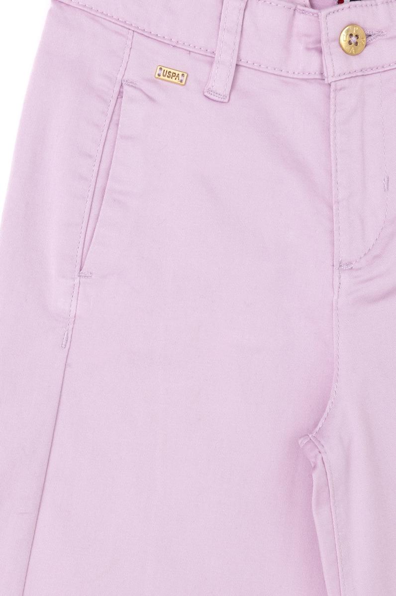 Kız Çocuk Pembe Kanvas Pantolon