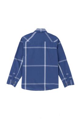 Erkek Çocuk Lacivert Uzun Kollu Gömlek - 50263820045