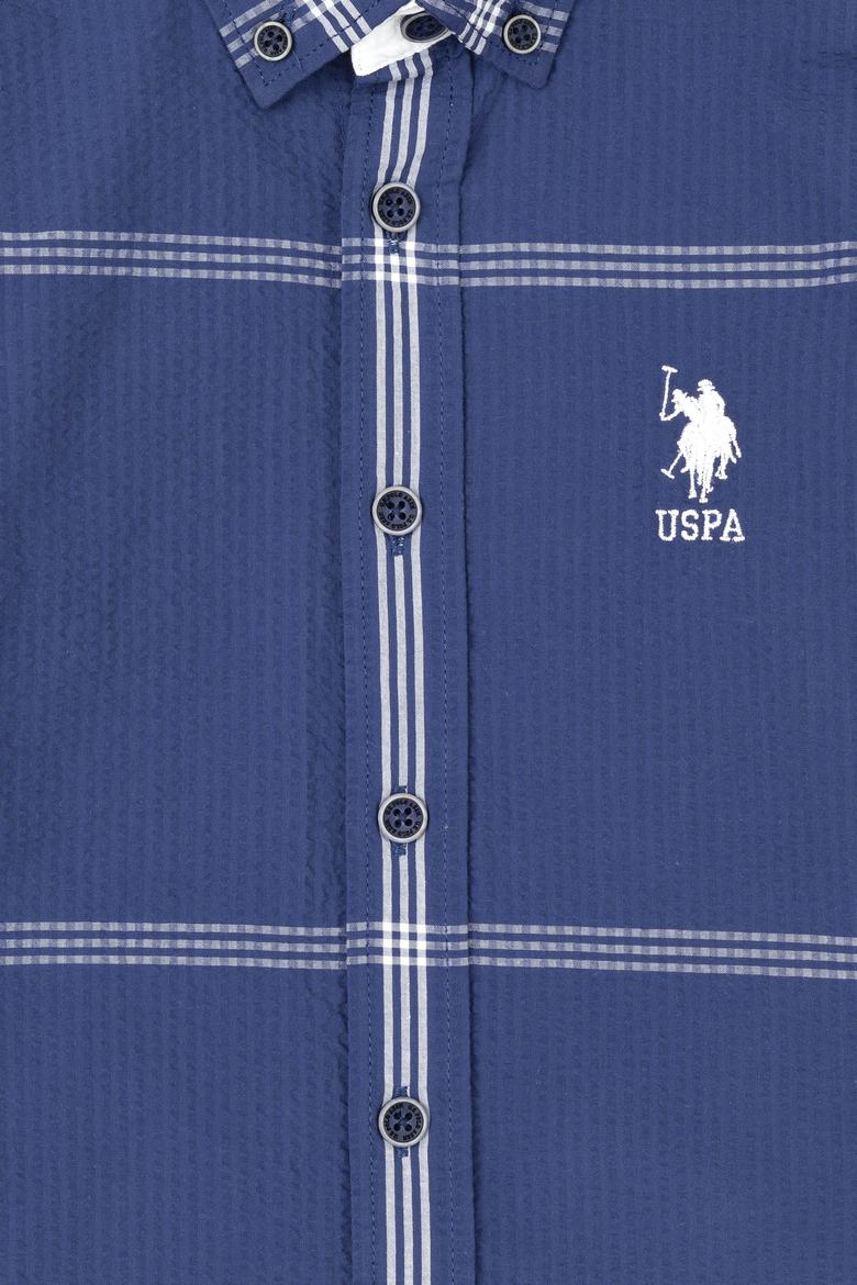 Erkek Çocuk Lacivert Uzun Kollu Gömlek - 50263820045