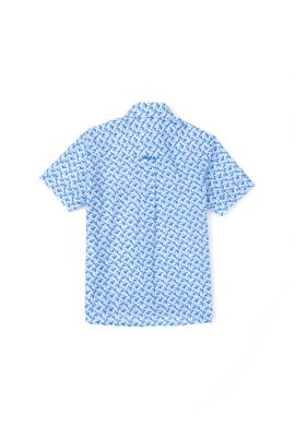 Erkek Çocuk Lacivert Kısa Kollu Gömlek - 50288719001