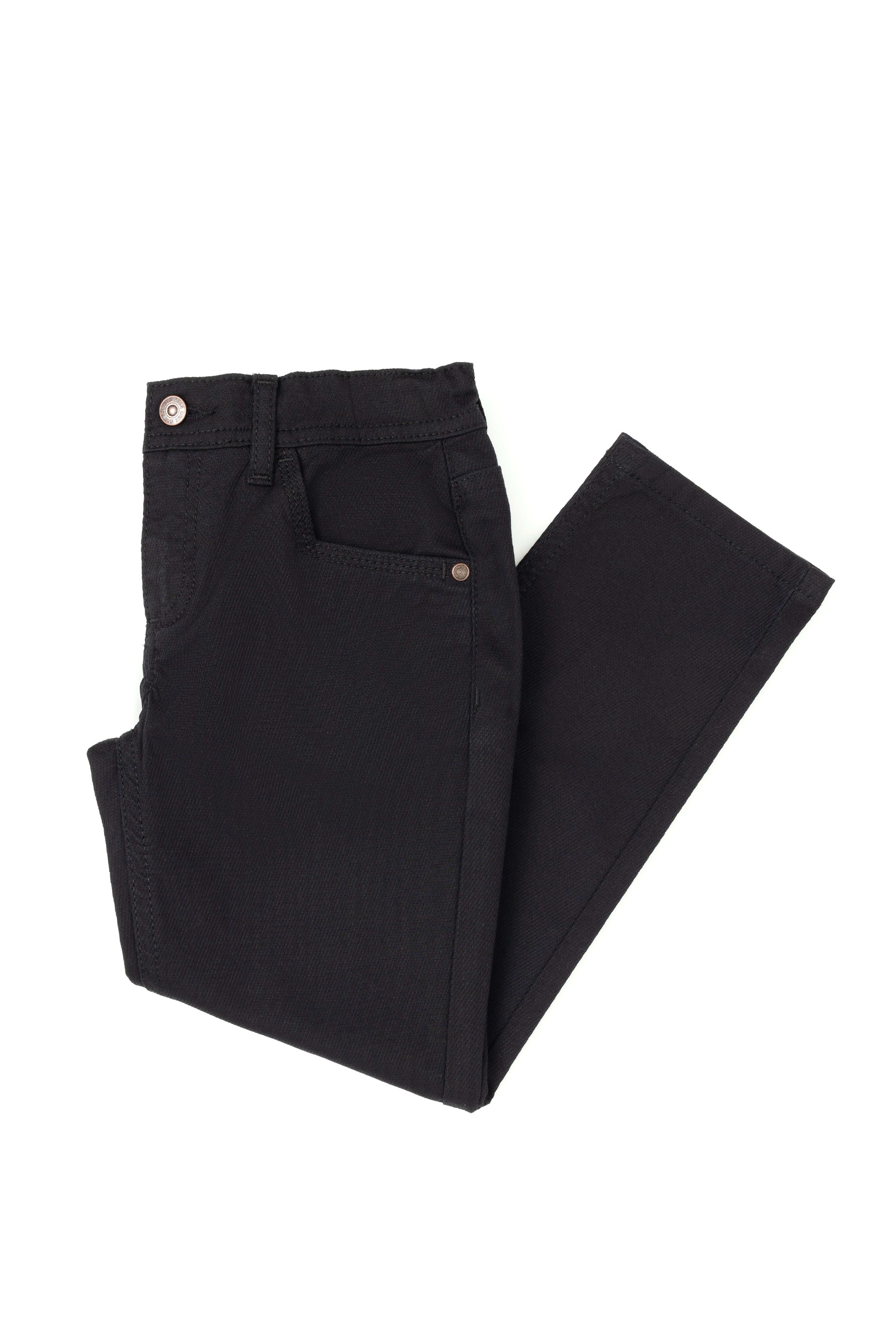 Erkek Çocuk Siyah Kanvas Pantolon - Image 1