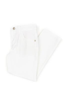 Erkek Çocuk Beyaz Kanvas Pantolon - 50283955032