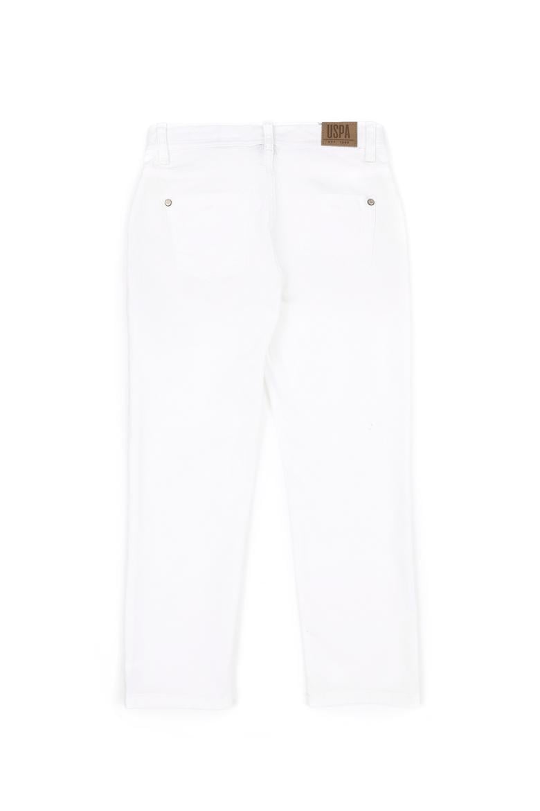 Erkek Çocuk Beyaz Kanvas Pantolon - 50283955032