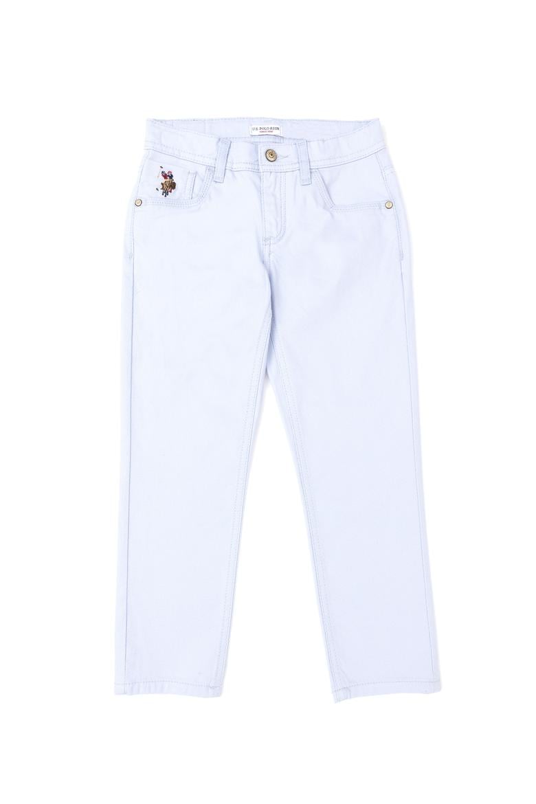 Erkek Çocuk Açık Mavi Kanvas Pantolon - 50283955045