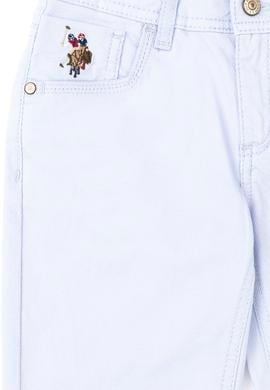 Erkek Çocuk Açık Mavi Kanvas Pantolon - 50283955045