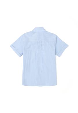 Erkek Çocuk Basic Açık Mavi Kısa Kollu Gömlek - 50289430014