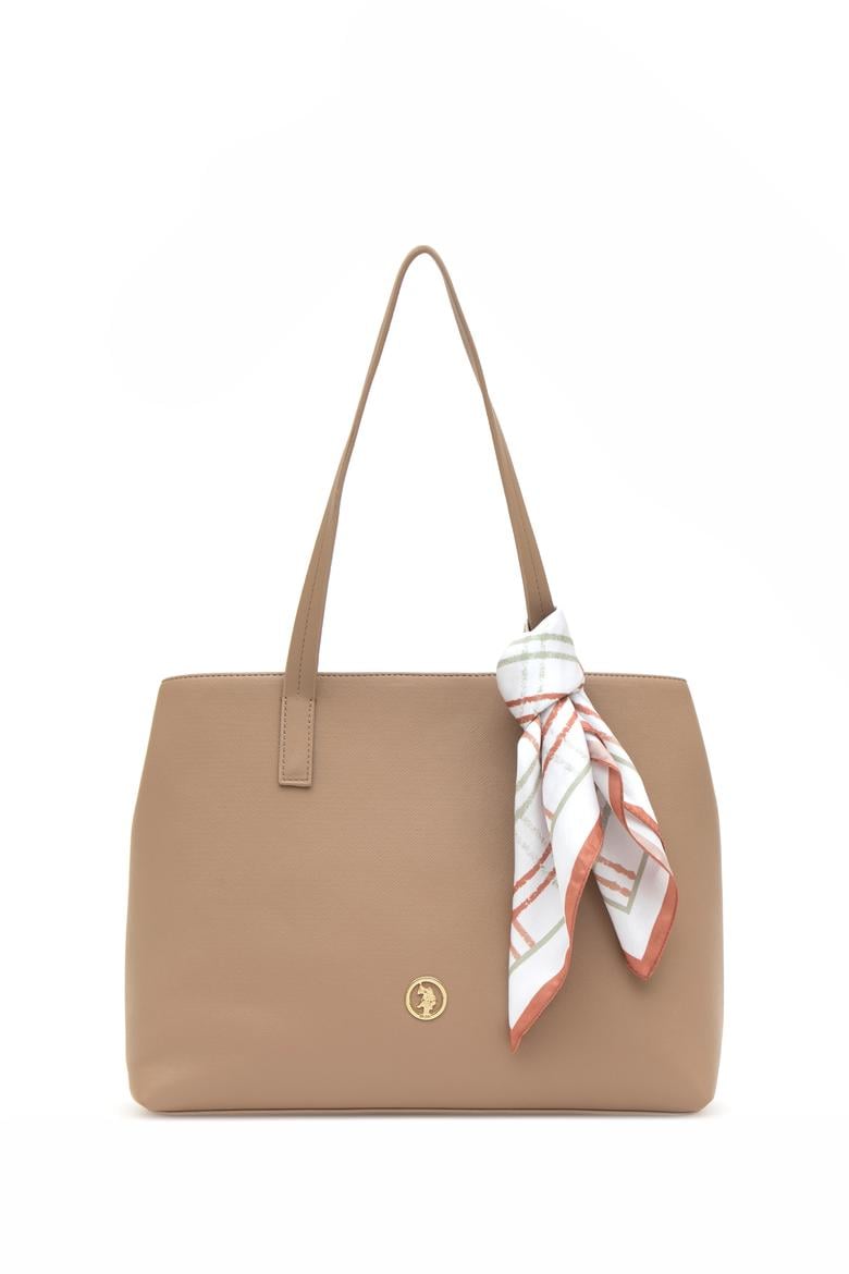 Kadın Kutulu Fularlı Hediyelik Vizon Kol Çantası - 50295938001