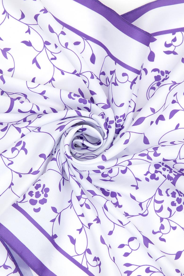 Kadın Kutulu Fularlı Hediyelik Lacivert Kol Çantası - 50295938003