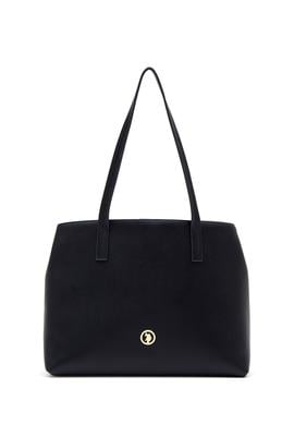 Kadın Kutulu Fularlı Hediyelik Lacivert Kol Çantası - 50295938003