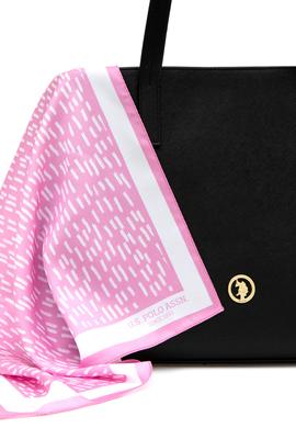 Kadın Kutulu Fularlı Hediyelik Siyah Kol Çantası - 50295938004