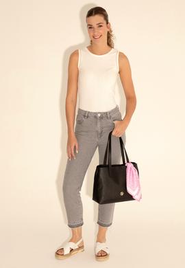 Kadın Kutulu Fularlı Hediyelik Siyah Kol Çantası - 50295938004