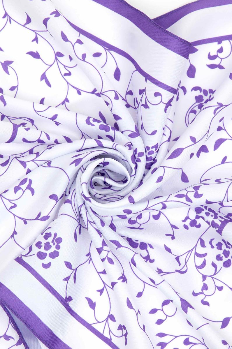 Kadın Kutulu Fularlı Hediyelik Lacivert Kol Çantası