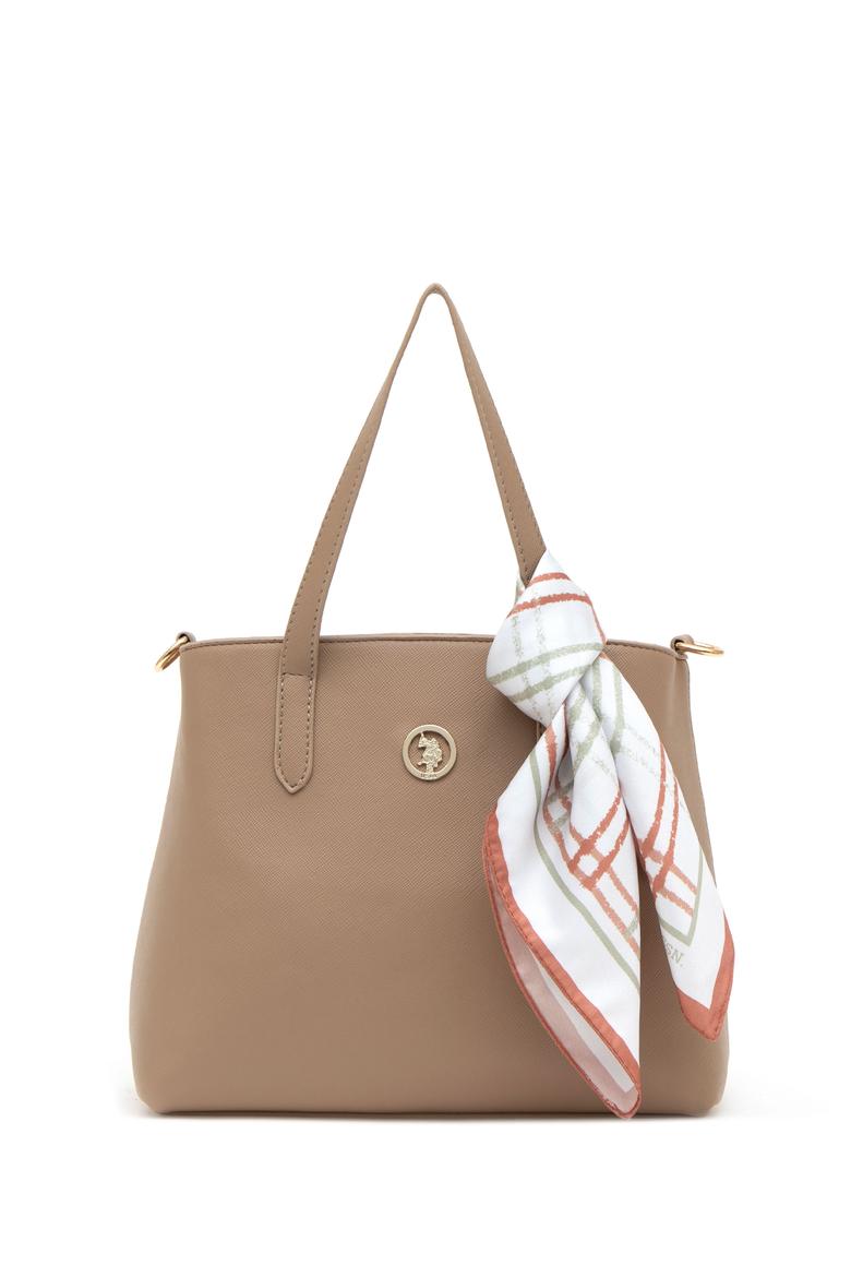 Kadın Kutulu Fularlı Hediyelik Vizon Kol Çantası - 50295939001