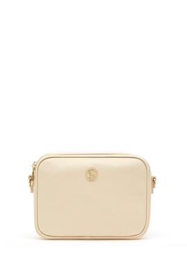 Kadın Kutulu Fularlı Hediyelik Krem Çapraz Çanta - 50295940002