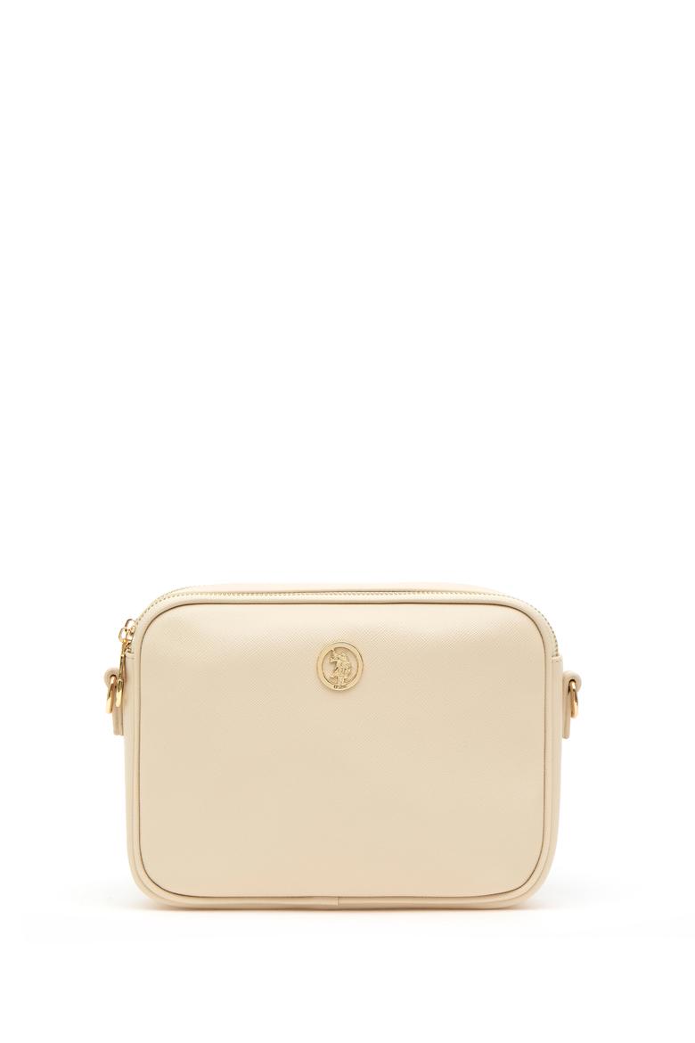 Kadın Kutulu Fularlı Hediyelik Krem Çapraz Çanta - 50295940002