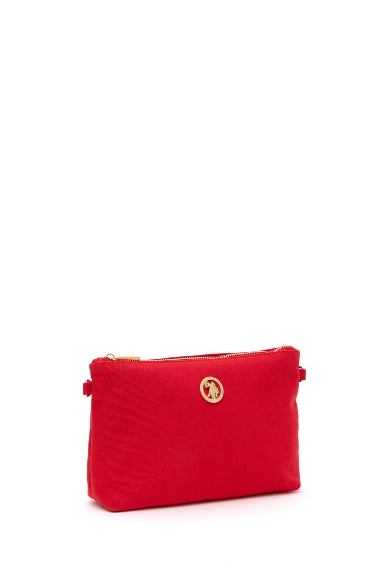 Kadın Kırmızı Çıkarılabilir Askılı Kanvas El Çantası - 50293661003