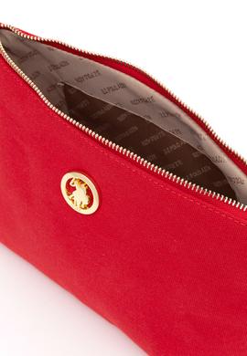 Kadın Kırmızı Çıkarılabilir Askılı Kanvas El Çantası - 50293661003