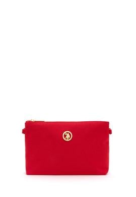 Kadın Kırmızı Çıkarılabilir Askılı Kanvas El Çantası - 50293661003