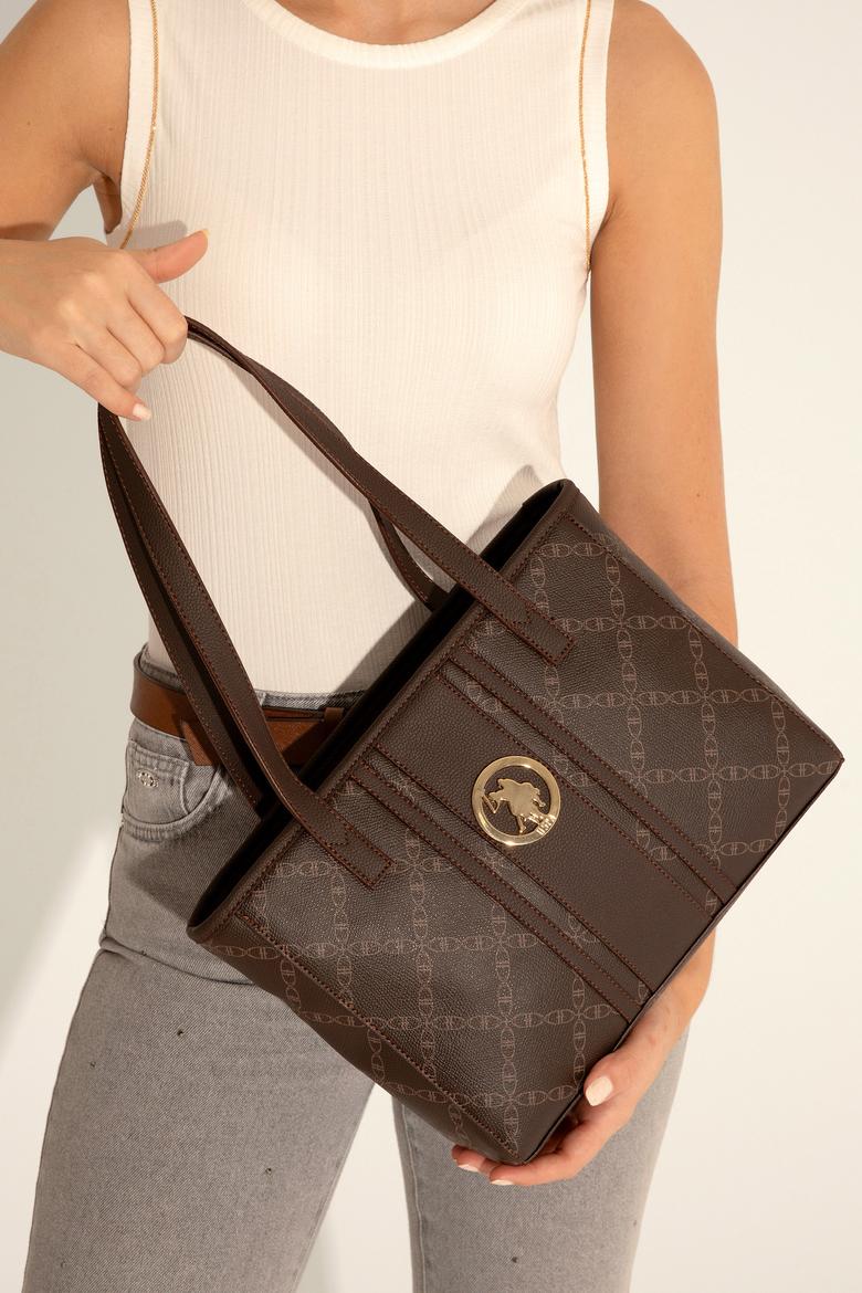 Kadın Kahverengi Kol Çantası - 50293665002