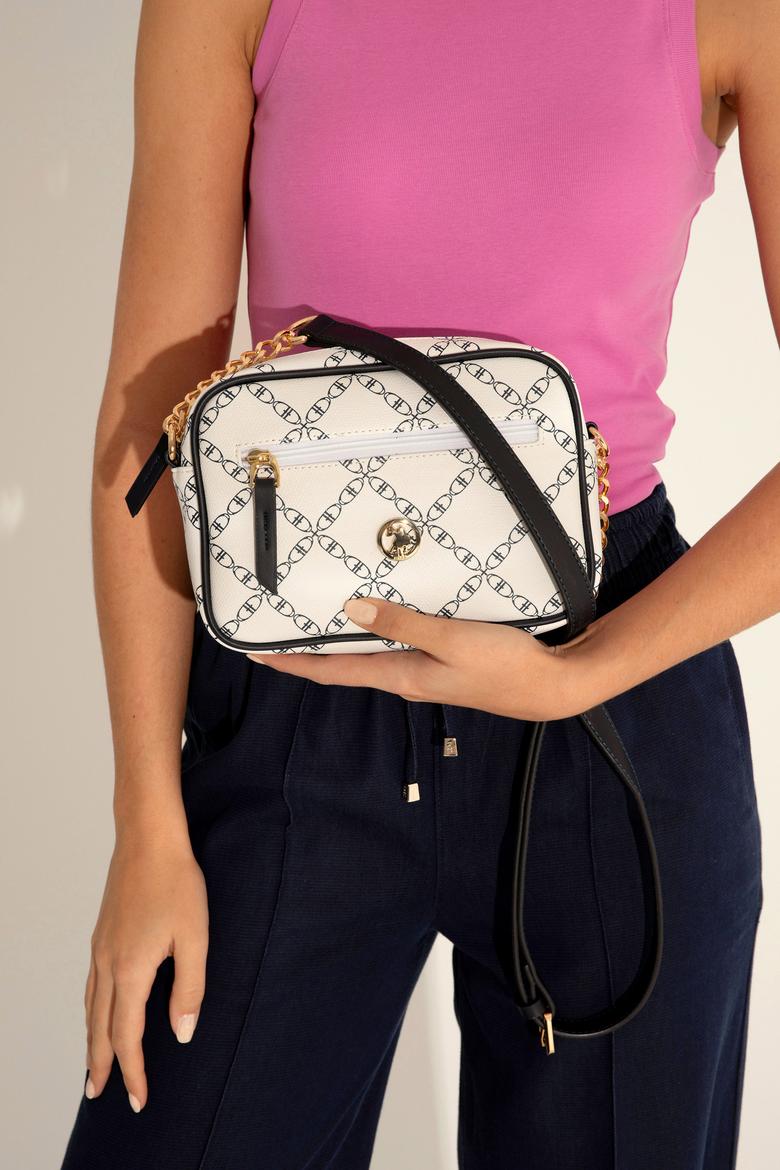 Kadın Beyaz Çapraz Çanta - 50293663001