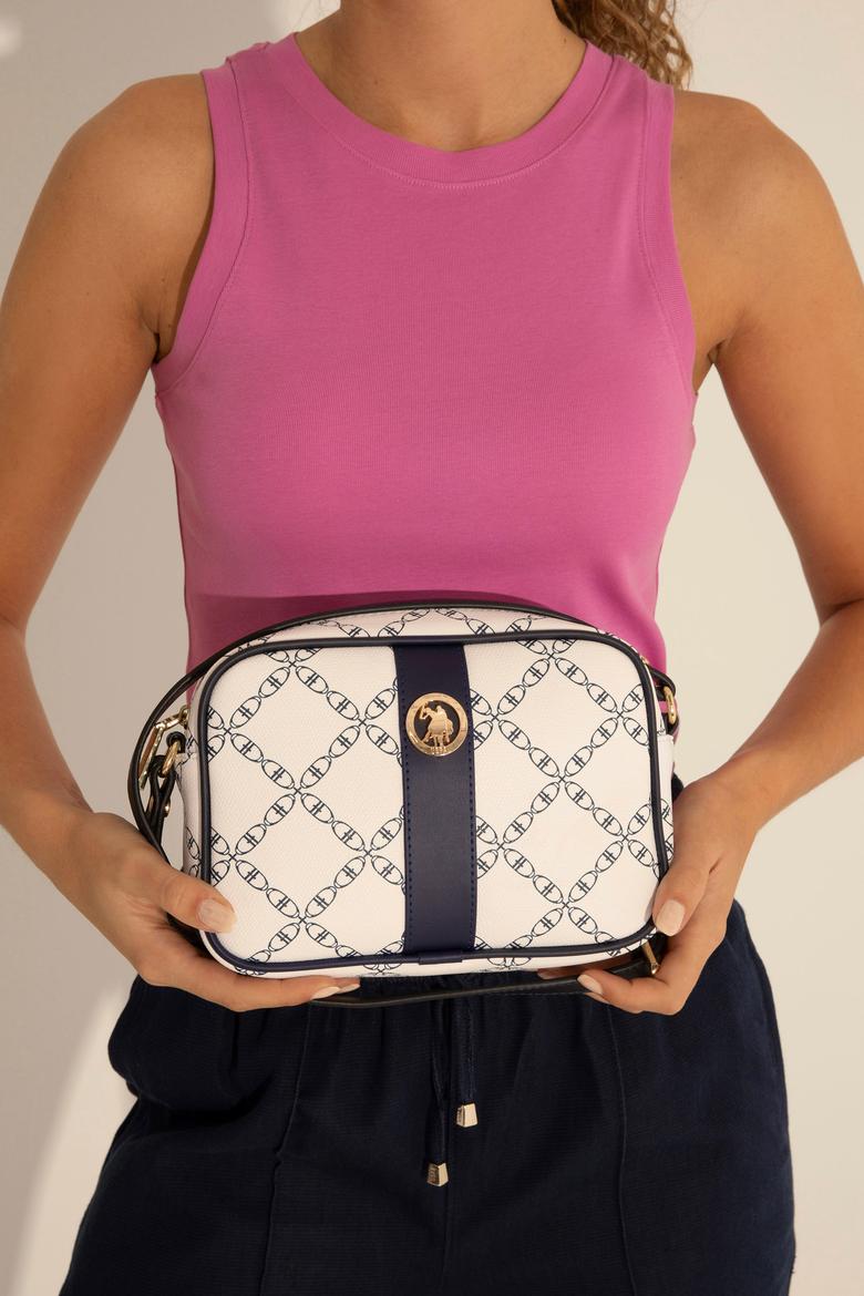 Kadın Beyaz Çapraz Çanta - 50293664001