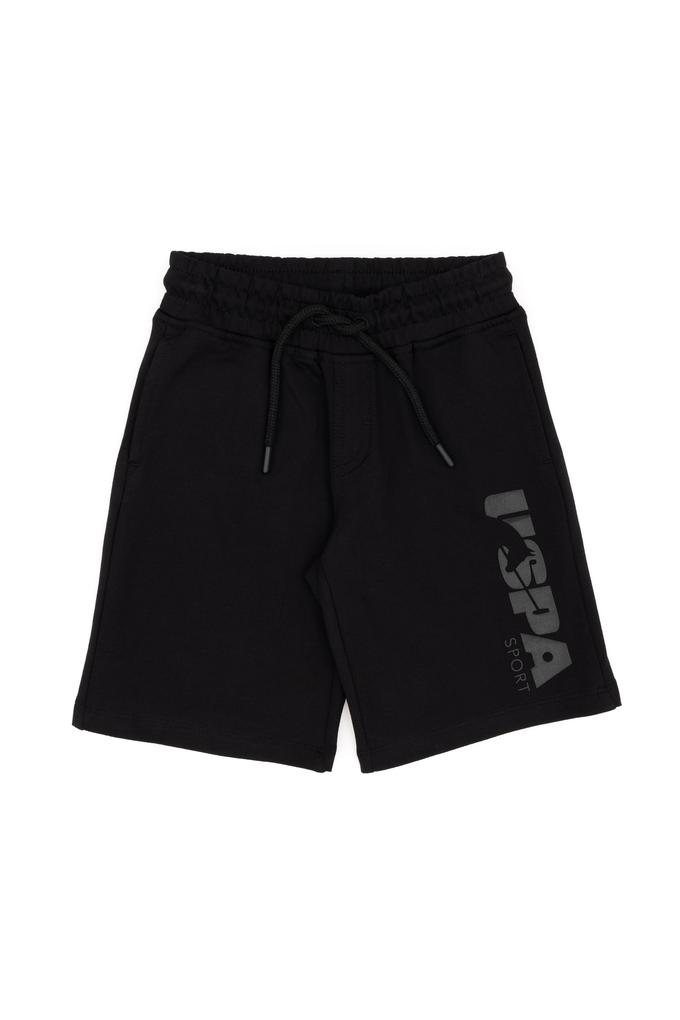 Erkek Çocuk Siyah Örme Şort