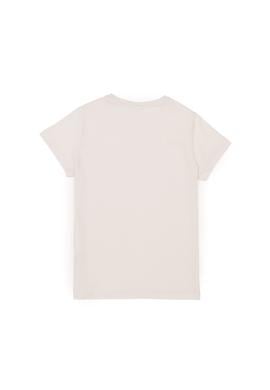 Erkek Çocuk Ekru Bisiklet Yaka Tişört - 50288058012