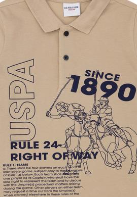 Erkek Çocuk Açık Haki Polo Yaka Tişört - 50288126001