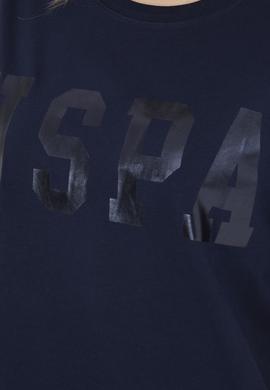 Kadın Lacivert Basic Bisiklet Yaka Tişört - 50280020008