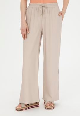 Kadın Taş Loose Relax Fit Kanvas Pantolon - 50281147055