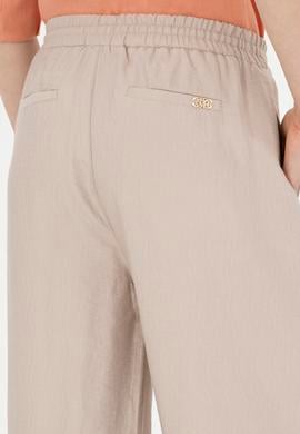 Kadın Taş Loose Relax Fit Kanvas Pantolon - 50281147055