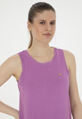 Kadın Menekşe Bisiklet Yaka Örme Elbise - 50281743044