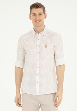 Erkek Camel Uzun Kollu Gömlek - 50263152025