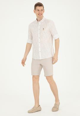 Erkek Camel Uzun Kollu Gömlek - 50263152025