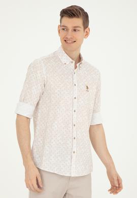 Erkek Camel Uzun Kollu Gömlek - 50263152025