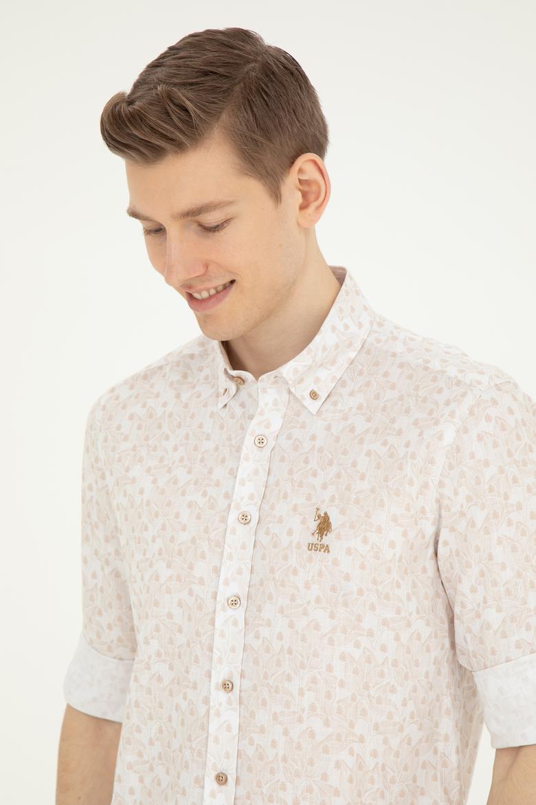 Erkek Camel Uzun Kollu Gömlek - 50263152025