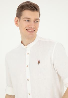 Erkek Ekru Uzun Kollu Gömlek - 50288313014