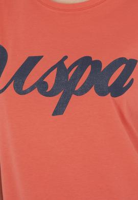 Kadın Nar Çiçeği Bisiklet Yaka Tişört - 50288687044