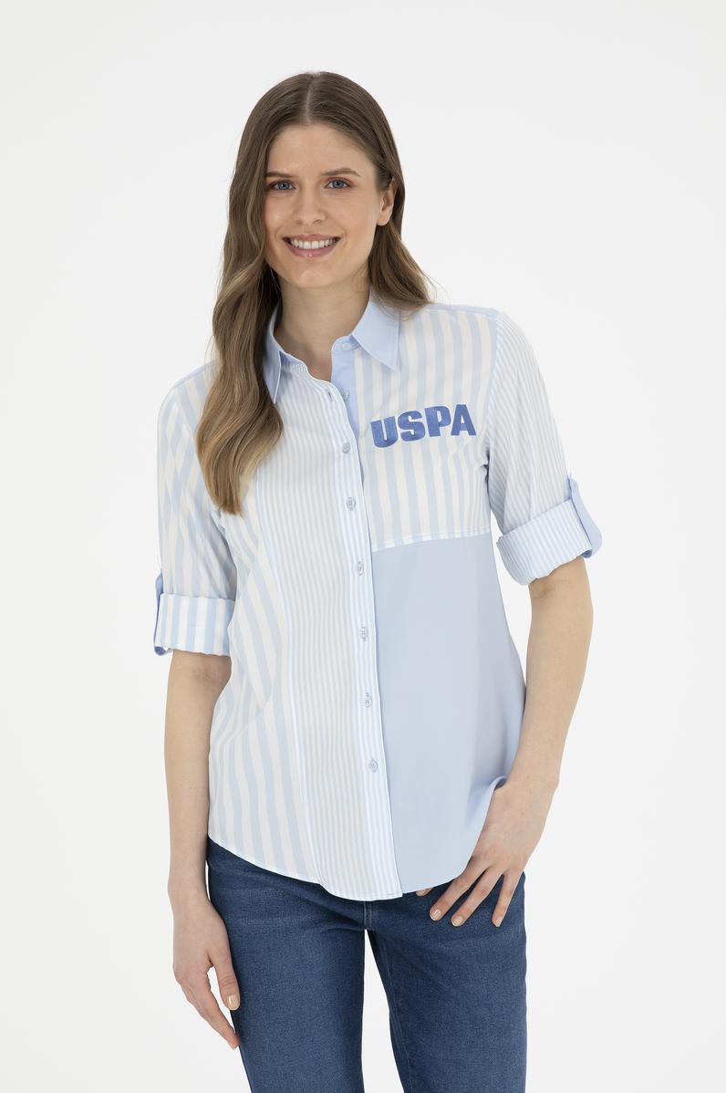 Kadın Açık Mavi Uzun Kollu Gömlek