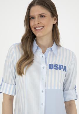 Kadın Açık Mavi Uzun Kollu Gömlek - 50283420005