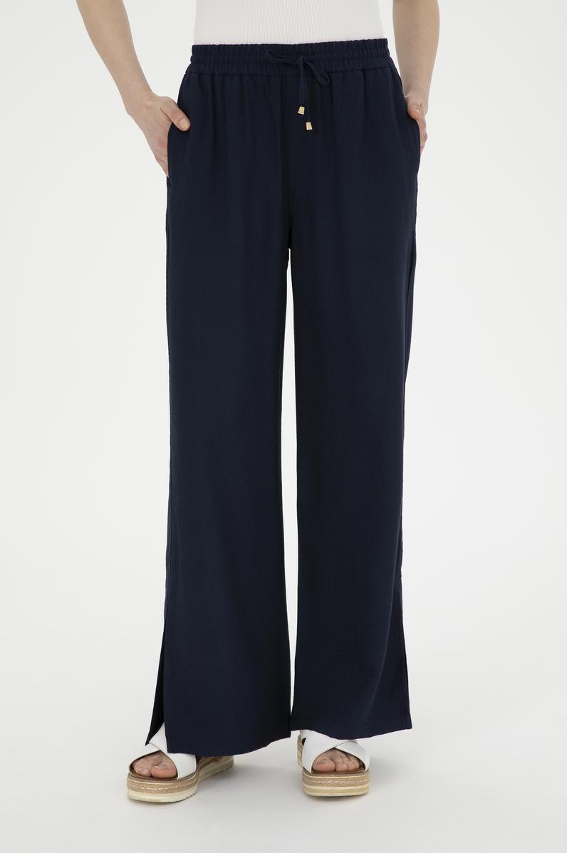 Kadın Lacivert Kanvas Pantolon