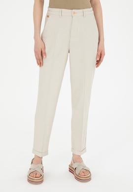 Kadın Açık Haki Kanvas Pantolon - 50288858008