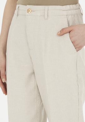 Kadın Açık Haki Kanvas Pantolon - 50288858008
